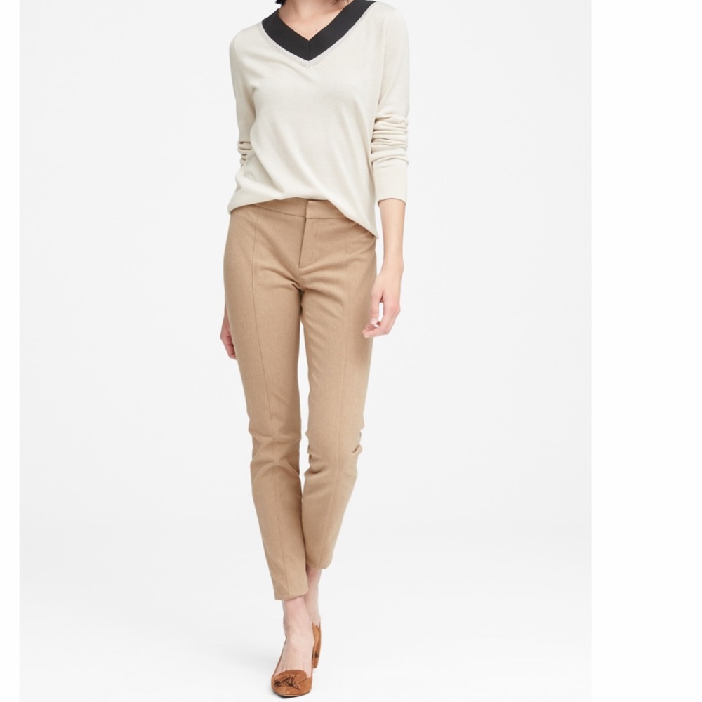 BR beige pants